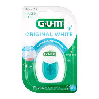 Gum Original White, nić dentystyczna, 30 m, 1 szt.