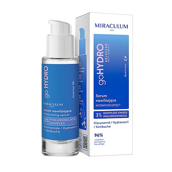 Miraculum Miraculum goHYDRO, serum, feuchtigkeitsspendend, 30 ml — Inhaltsstoffe und Bewertung
