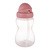 Canpol Babies, Bidon ze składaną rurką silikonową, różowy, 270 ml