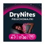 DryNites Girls, pieluchomajtki dla dziewczynek na noc, 4 - 7 lat (17 - 30 kg), 10 szt.