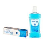 Zestaw SeptOral Halito, płyn do płukania jamy ustnej z oktenidyną, 500 ml + żel do mycia zębów z oktenidyną, 100 ml https://azcdn.doz.pl/image/d/product/d7fe0b7c-scale-180x180.png