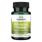 Swanson Full Spectrum Hibiscus flower, kapsułki, 60 szt.