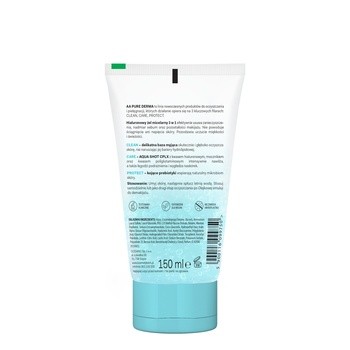 AA Pure Derma, hialuronowy żel micelarny 3w1, 150 ml