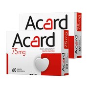 Zestaw 2x Acard, 75 mg, tabletki dojelitowe powlekane, 60 szt. https://azcdn.doz.pl/image/d/product/060da6d4-scale-180x180.png