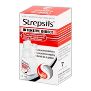 Strepsils Intensive Direct, aerozol do stosowania w jamie ustnej, 15 ml