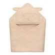 Lionelo, Muślinowy ręcznik kąpielowy, beige sand, 1 szt.
