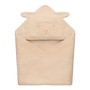 Lionelo, Muślinowy ręcznik kąpielowy, beige sand, 1 szt.