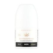 Botanic Help Men, antyperspirant z olejem konopnym 48H, 50 ml