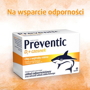 Preventic D3, kapsułki, 60 szt.