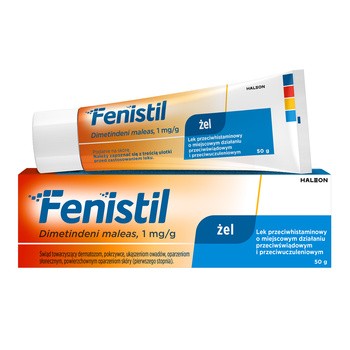 Zestaw Otrivin 0.1% aerozol do nosa, 10 ml + Fenistil, żel, 50 g, tuba