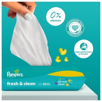 Chusteczki Pampers Fresh Clean,12 x 52szt