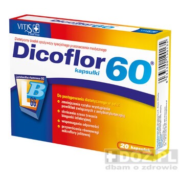 Dicoflor 60, kapsułki, 20 szt