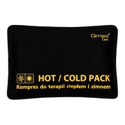 Qmed Hot/Cold Pack, kompres do terapii ciepło/zimno, czarny, 10 x 15 cm, 1 szt.        