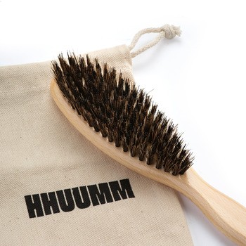 Hhuumm, szczotka do włosów, twarda, obła, 1 szt.