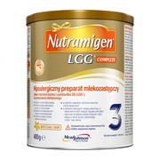 Nutramigen 3 LGG Complete, hipoalergiczny preparat mlekozastępczy, proszek, 400 g