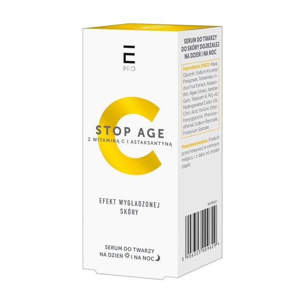 Enilome Enilome Pro Stop Age, serum do twarzy, 30 ml — Składniki i ocena
