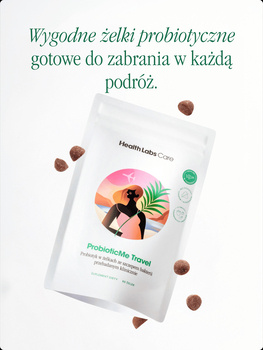 Health Labs Care ProbioticMe Travel, żelki, 60 szt.