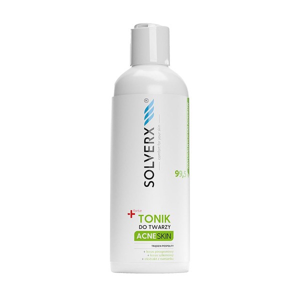 Solverx Solverx Acne Skin, Gesichtstonikum, 200 ml — Inhaltsstoffe und Bewertung