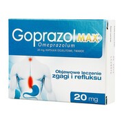 Goprazol Max, 20 mg, kapsułki dojelitowe, twarde, 14 szt.