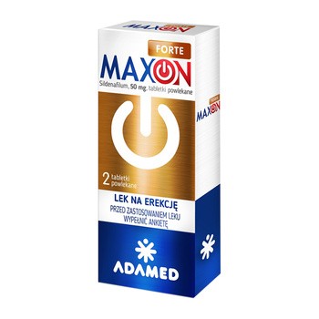 Maxon Forte, 50 mg, tabletki powlekane, 2 szt.