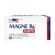 alt Magne B6 Forte, 100 mg+10 mg, tabletki powlekane,100 szt.