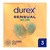 Durex Sensual Slim, prezerwatywy super cienkie, 3 szt.
