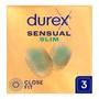 Durex Sensual Slim, prezerwatywy super cienkie, 3 szt.
