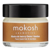Mokosh, liftingująca maska do twarzy, owies i bambus, 15 ml