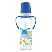 Canpol, butelka dekorowana (BPA 0%), Wesołe Zwierzaki, 250 ml