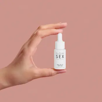 Bijoux Indiscrets Oral Sex oil with CBD, relaksujący olejek do seksu oralnego z CBD, 15 ml