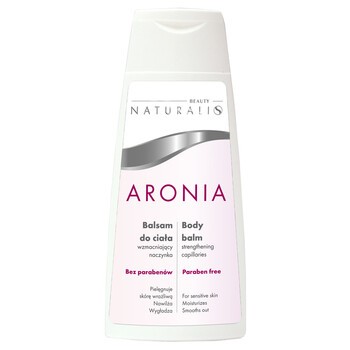 Naturalis, Aronia, balsam do ciała wzmacniajacy naczynka, 200 ml