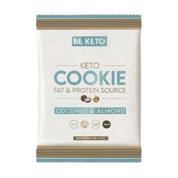 BeKeto, cookie keto, coconut & almond, 50 g