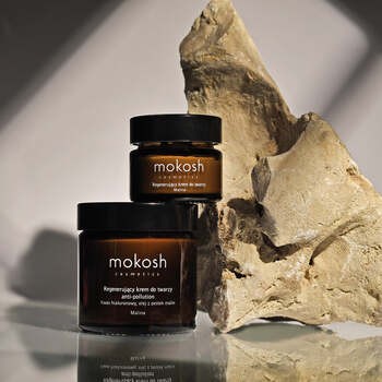 Mokosh, regenerujący krem do twarzy anti-pollution, malina, 60 ml