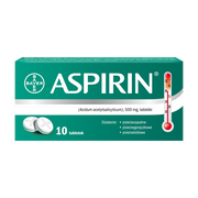 Aspirin, 500 mg, tabletki, 10 szt.