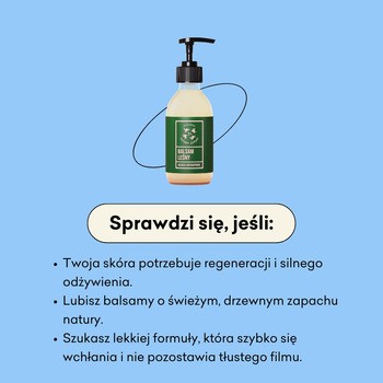 Mydlarnia 4 Szpaki, Balsam do ciała Leśny, Brzoza i Błyskoporek, 210 ml