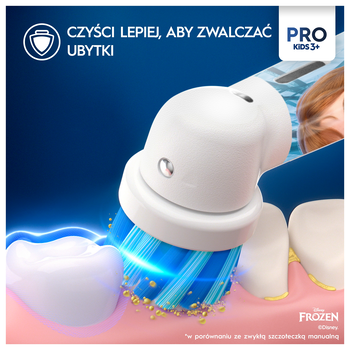 Oral-B, Pro KIds 3+, Frozen, szczoteczka elektryczna