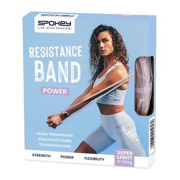 Spokey POWER, guma treningowa, super light 0-13 kg, 1 szt.