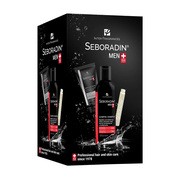 Zestaw Promocyjny Seboradin Men, ampułki Forte, 14 x 5,5 g + krem do twarzy, 50 ml + szampon, 200 ml        