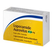 Loperamide Aurovitas, 2 mg, kapsułki twarde, 20 szt.