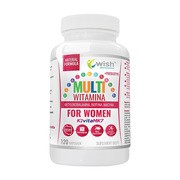 alt Wish Multiwitamina dla kobiet + Prebiotyk, kapsułki, 120 szt.
