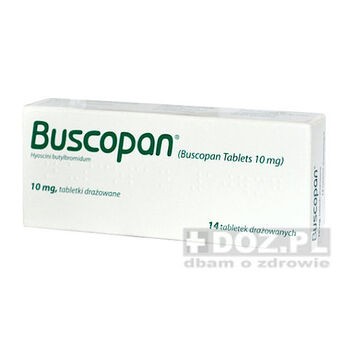 Buscopan, 10 mg, tabletki, 14 szt (import równoległy, InPharm)
