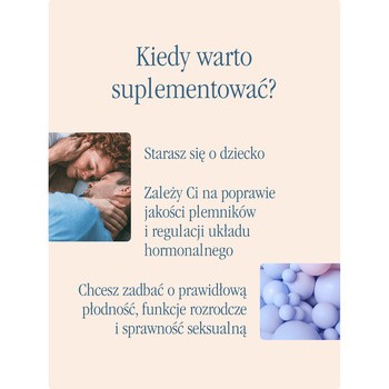 Health Labs FertileMe Complex for Men, kapsułki + saszetki, 30 szt. + 30 szt.