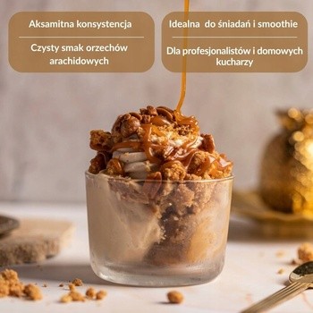 Deseo, pasta z orzechów arachidowych 100%, 200 g