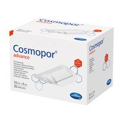 Cosmopor Advance, opatrunki do silnie sączących się ran, 7,2 cm x 5 cm, 25 szt. https://azcdn.doz.pl/image/d/product/7aa122be-scale-180x180.png