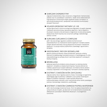 LABS212 Joint support, kapsułki, 60 szt.