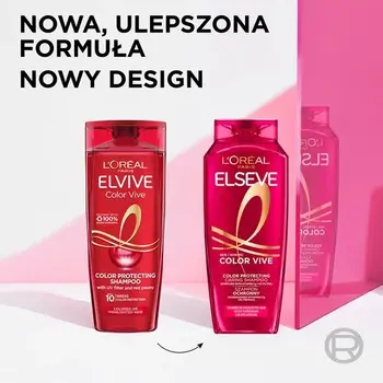 L'Oreal Paris Elseve Color Vive, szampon ochronny do włosów farbowanych, 1 l