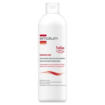 Emolium Dermocare, delikatna emulsja do kąpieli, 200 ml