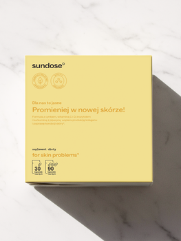 Sundose For Skin Problems, kapsułki, 30 szt. + 90 szt.