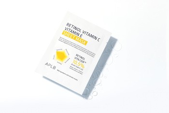 APLB Retinol Vitamin C Vitamin E Sheet Mask, maska w płachcie na twarz z retinolem oraz witaminami C i E, 25 ml