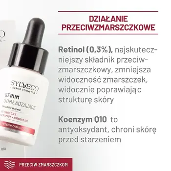 Sylveco Dermo Przeciw zmarszczkom, serum odmładzające, 30 ml